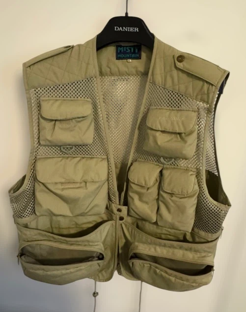 Misty Mountain Fishing Vest, Size XL