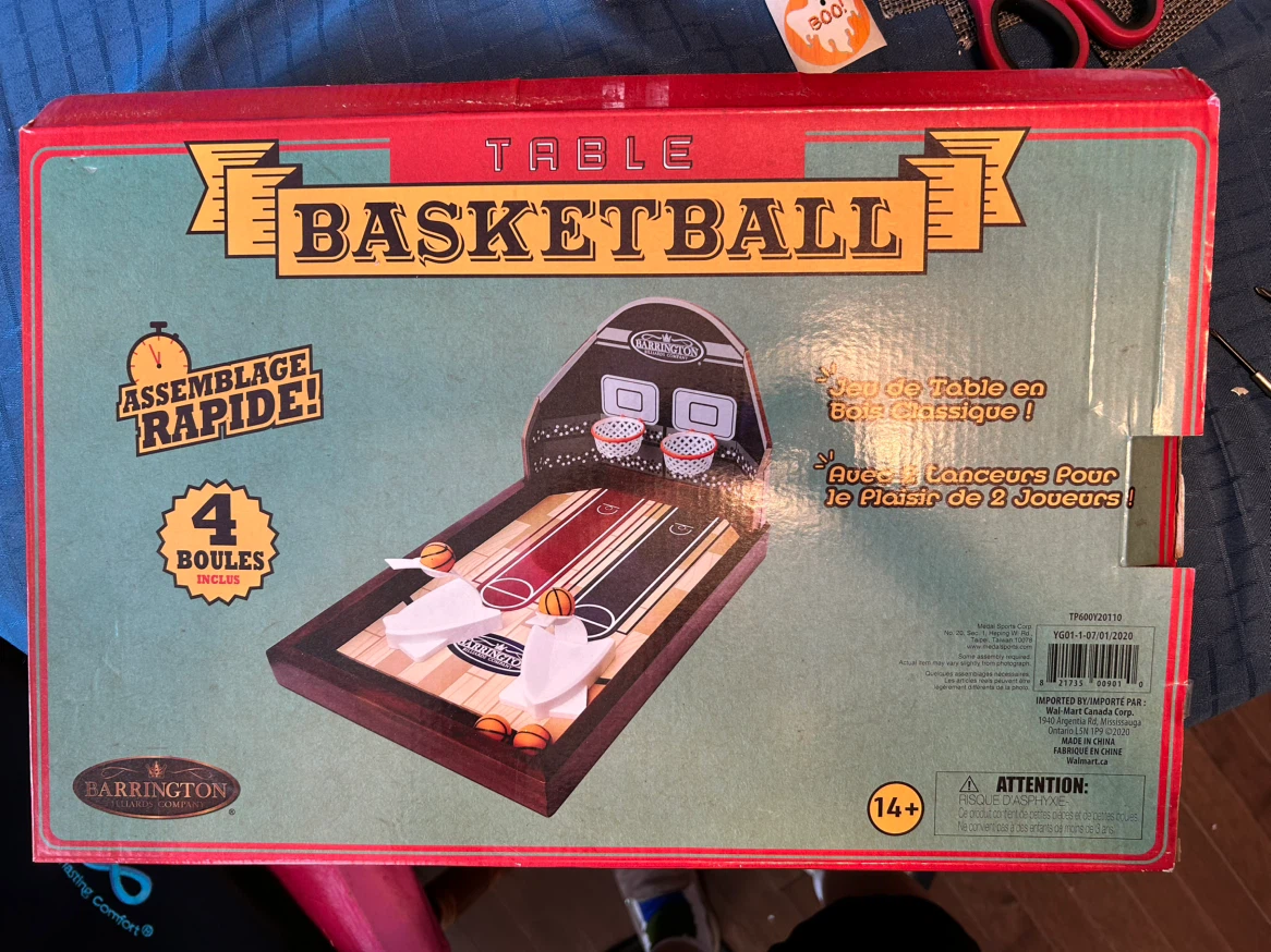 Barrington Tabletop Basketball Game