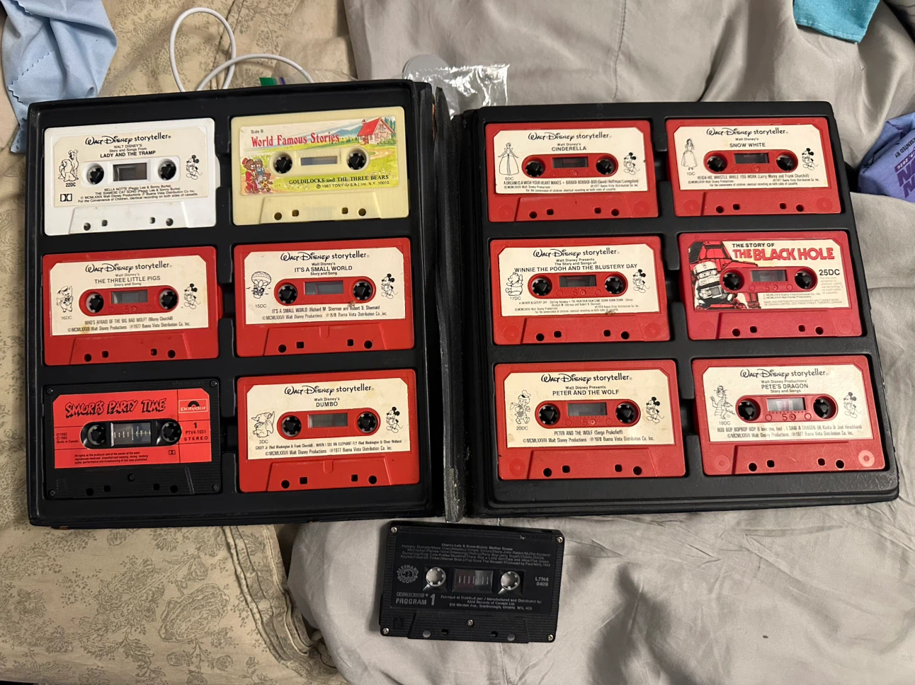 Walt Disney Storyteller Cassette Tapes Collection