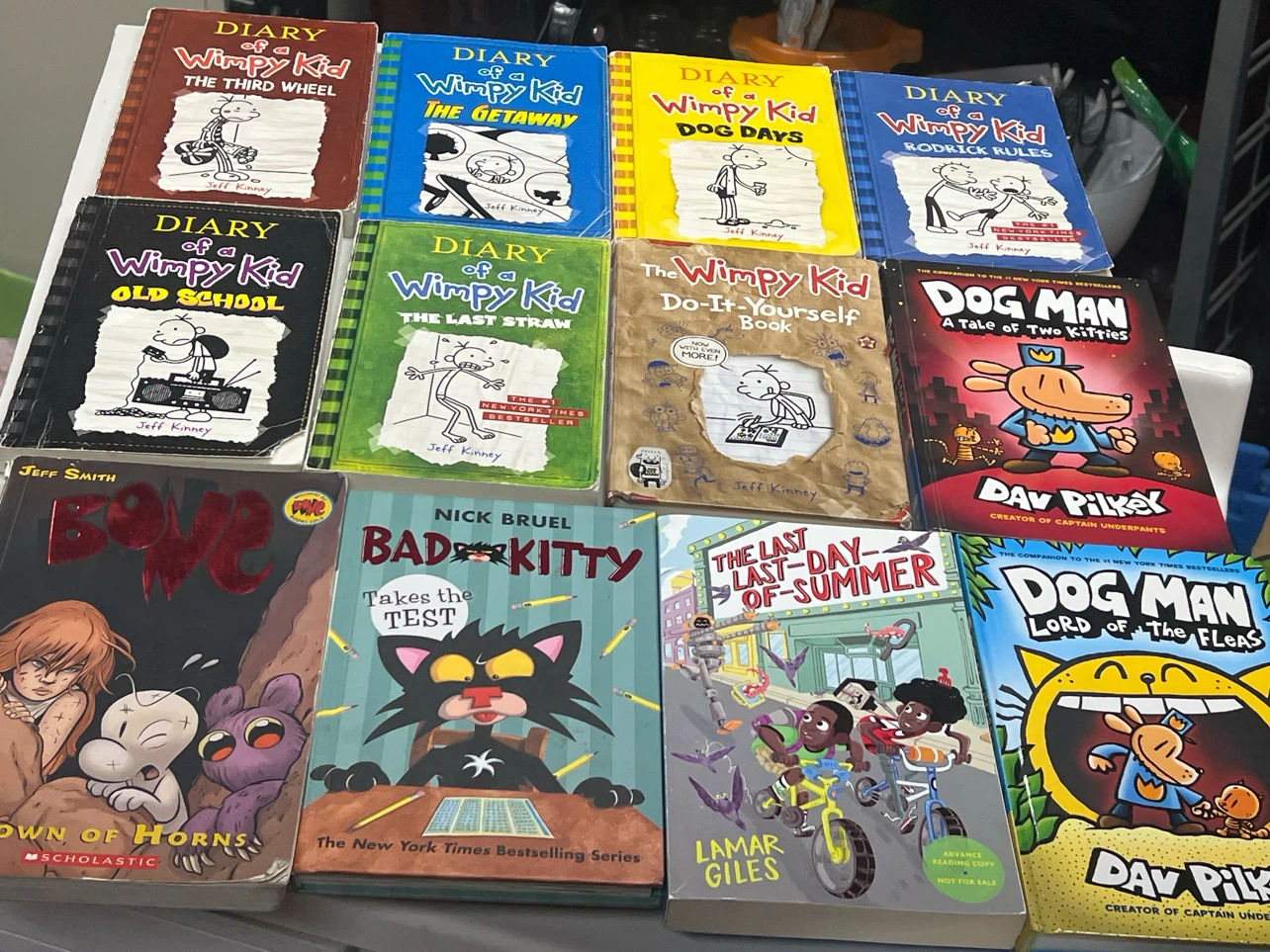 Diary of a Wimpy Kid and Dog Man Books - photo 3