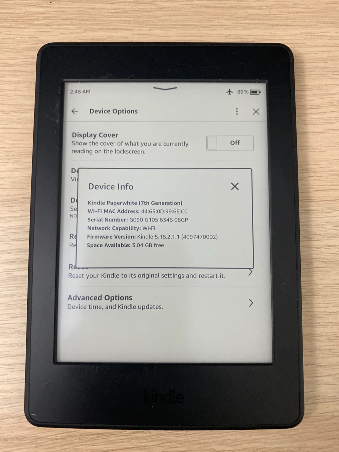 Kindle Paperwhite 7th Generation - photo 2