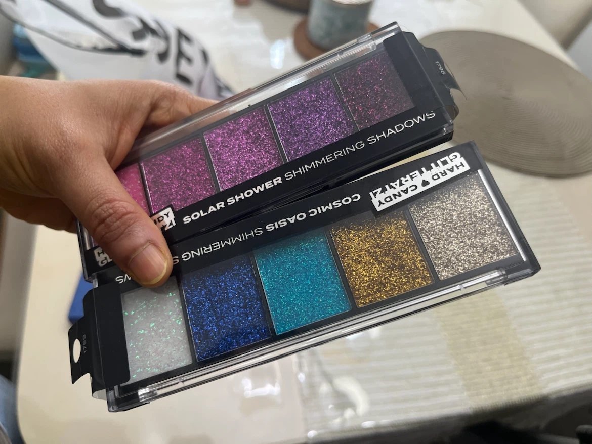 Hard Candy Glitter & Glam Eyeshadow Palettes