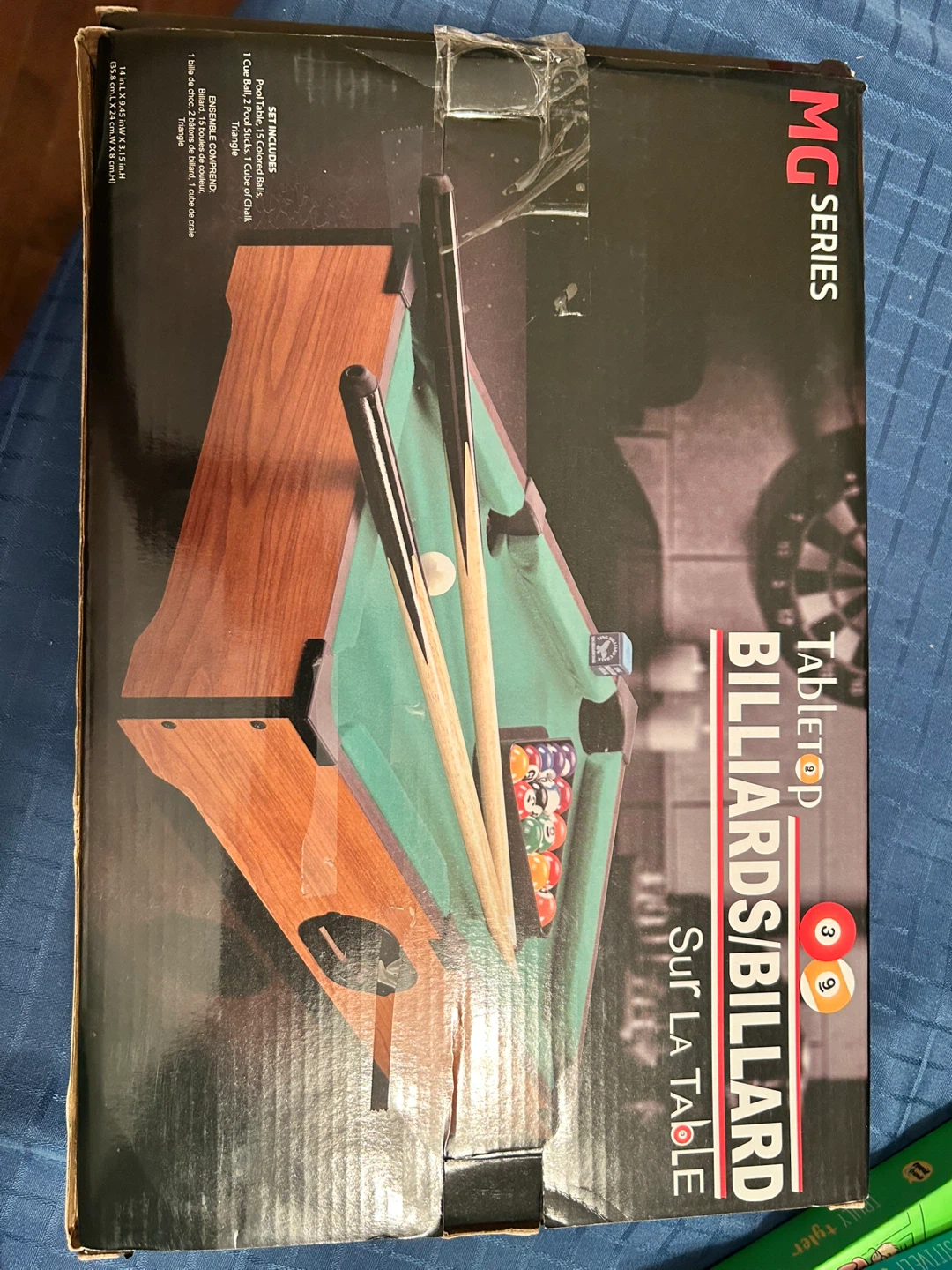 MG Series Tabletop Billiards Set