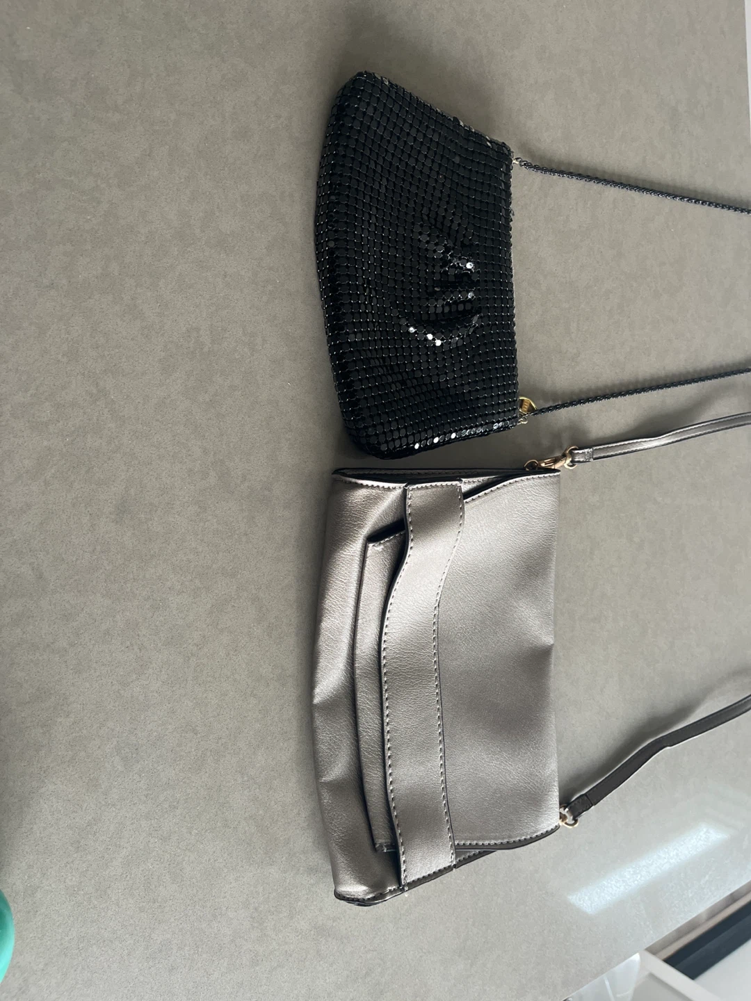 Summer & Rose Black Mesh Clutch Bag purse combo for sell.