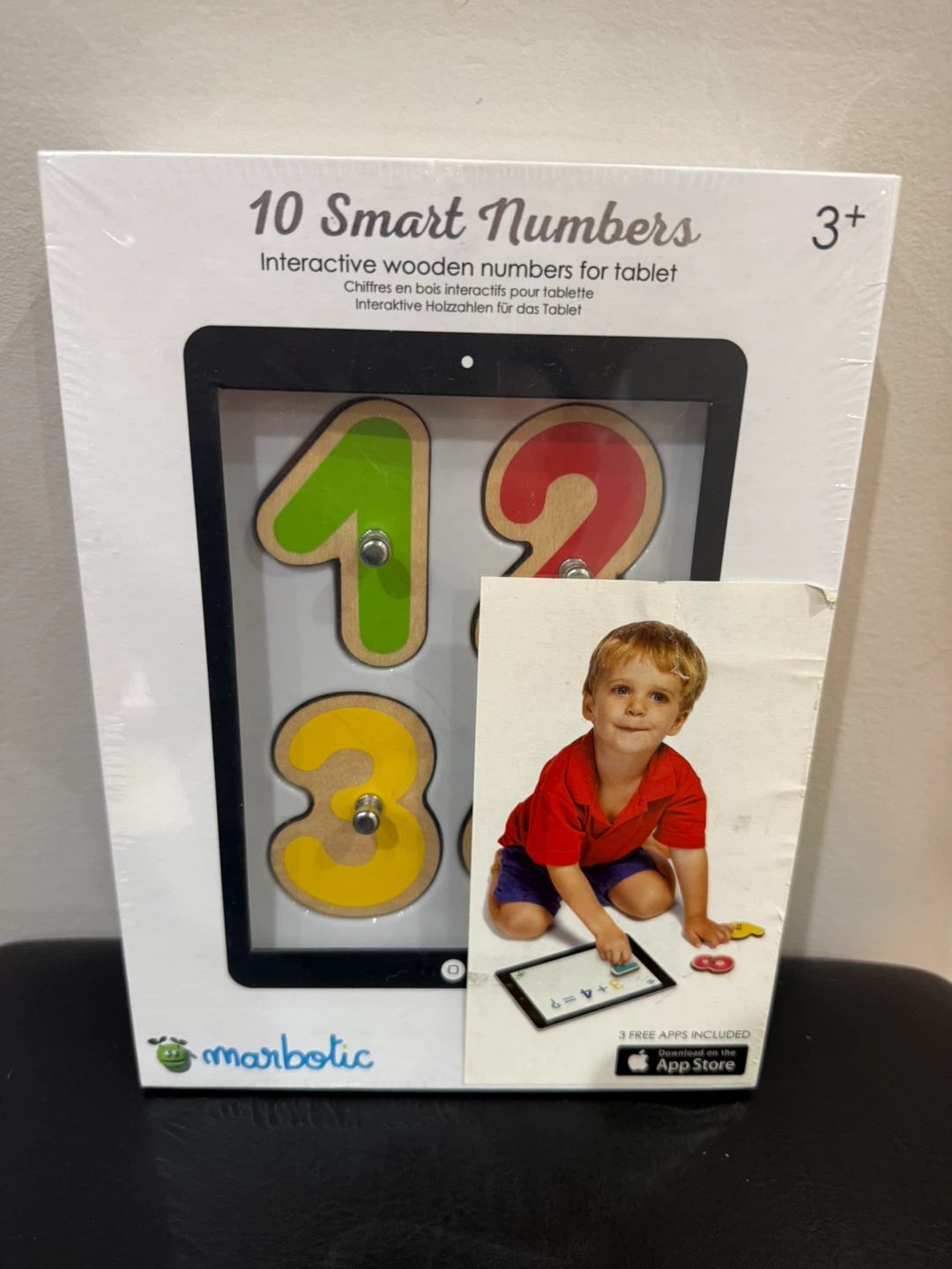 Marbotic 10 Smart Numbers Interactive Wooden Numbers