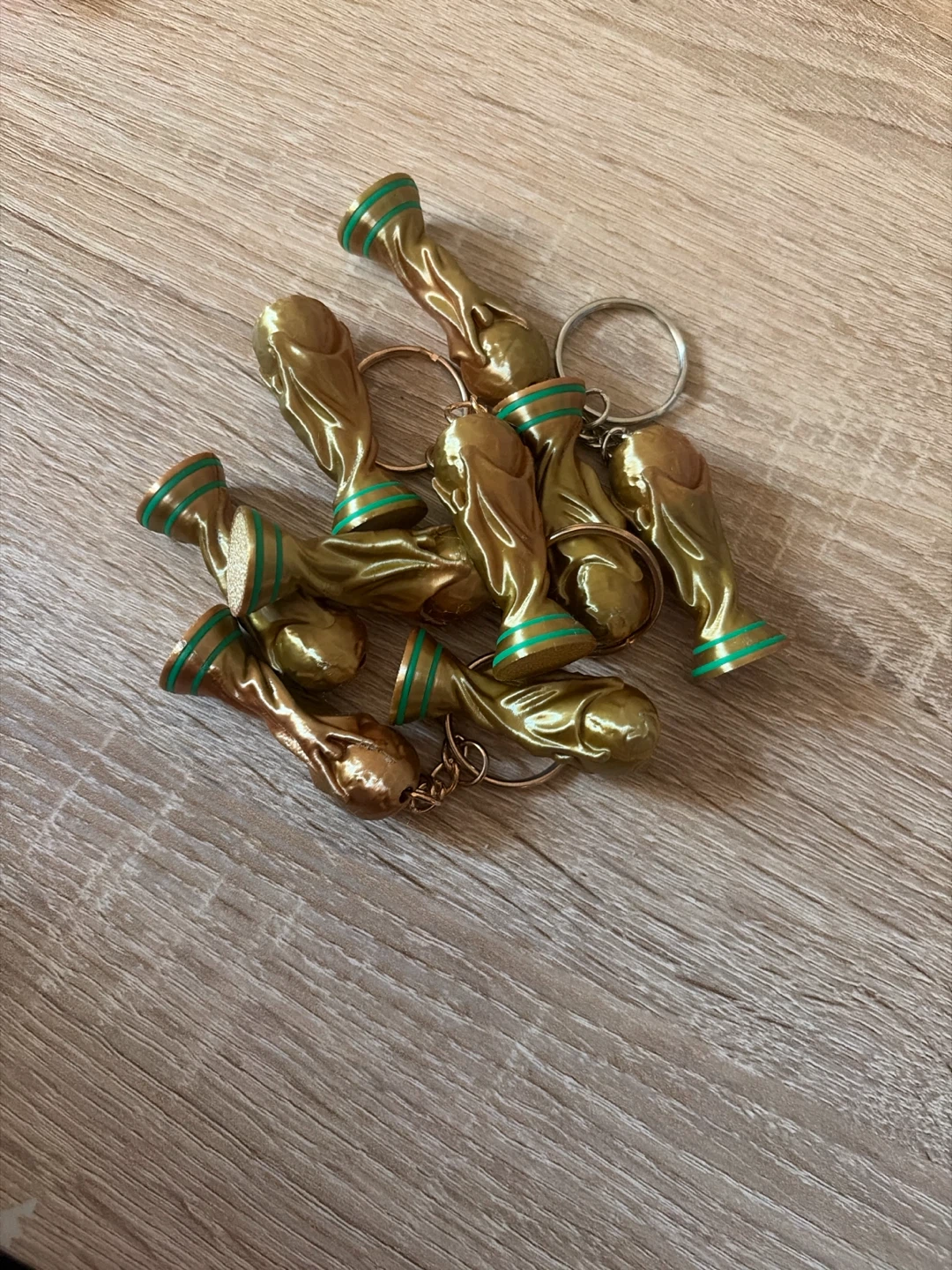 World Cup Trophy Keychains