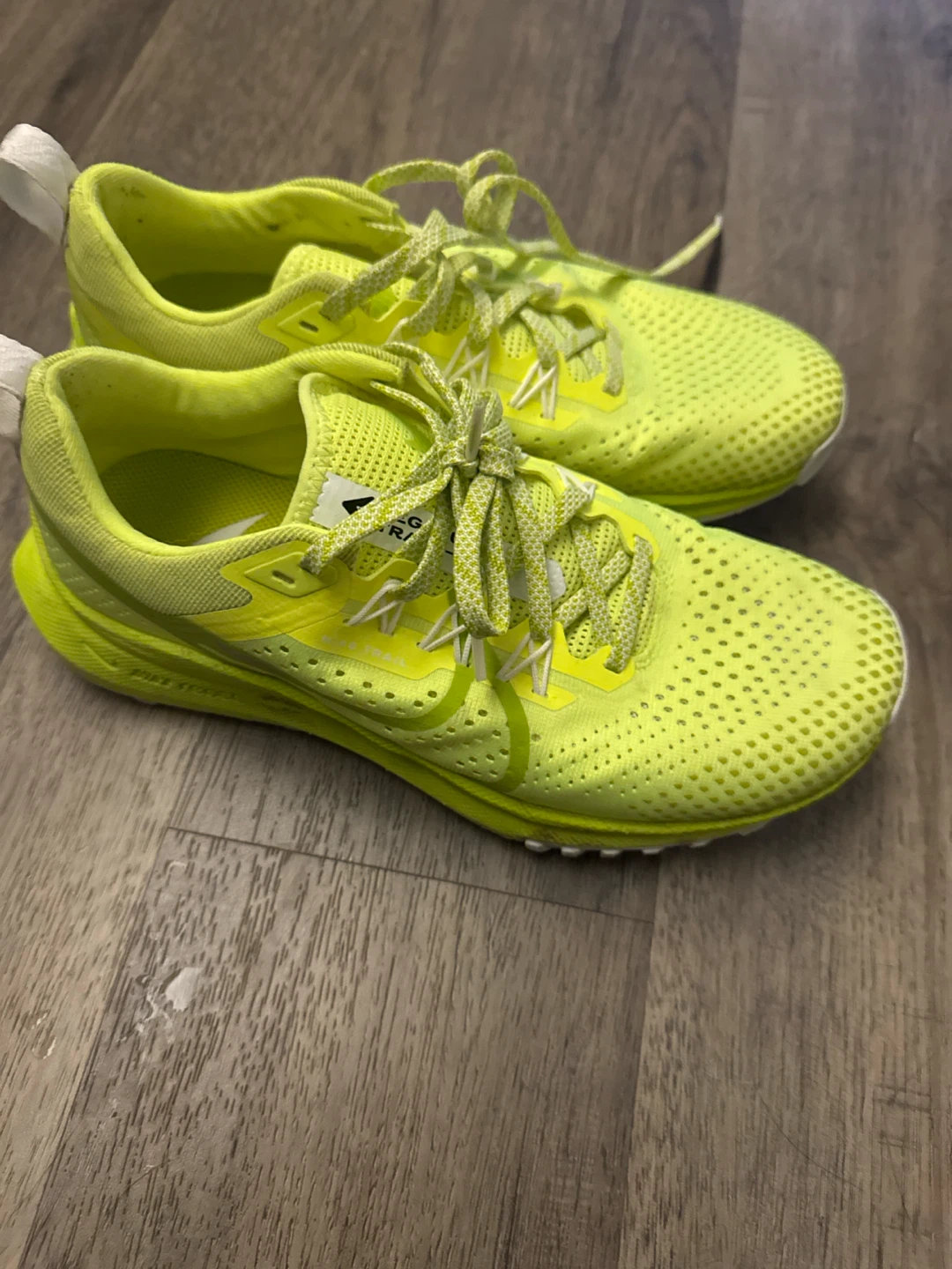 Nike Pegasus Trail 4 Running Shoes - Neon Yellow - photo 2