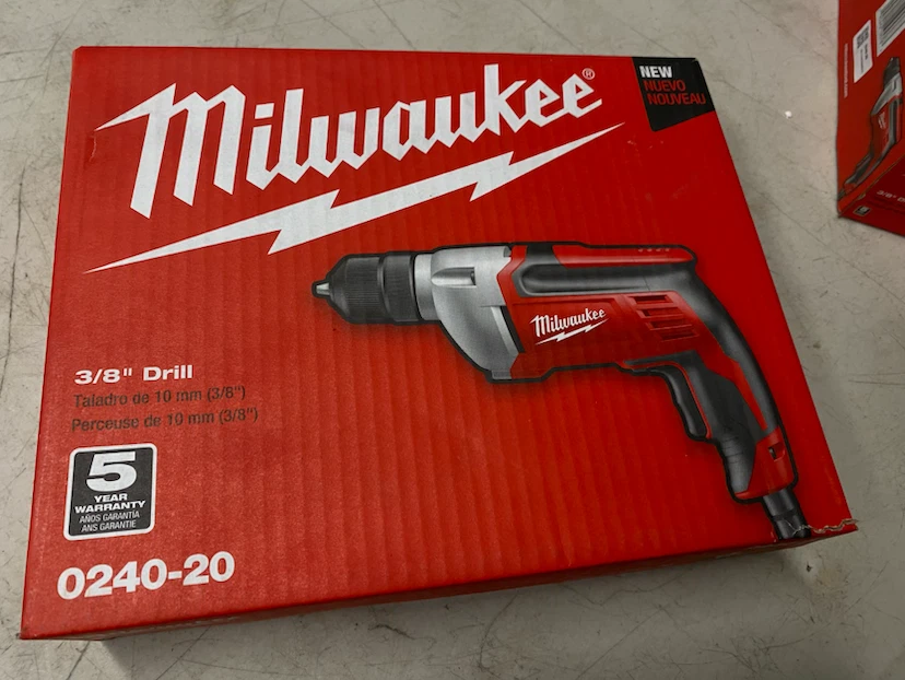 Milwaukee 0240-20 3/8” corded drill