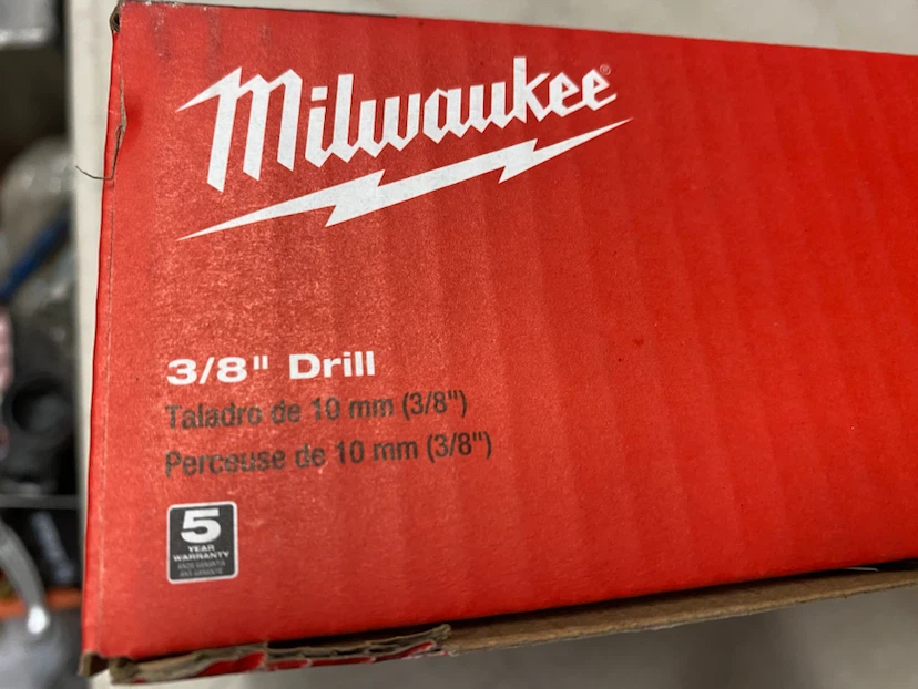 Milwaukee 0240-20 3/8” corded drill - photo 5