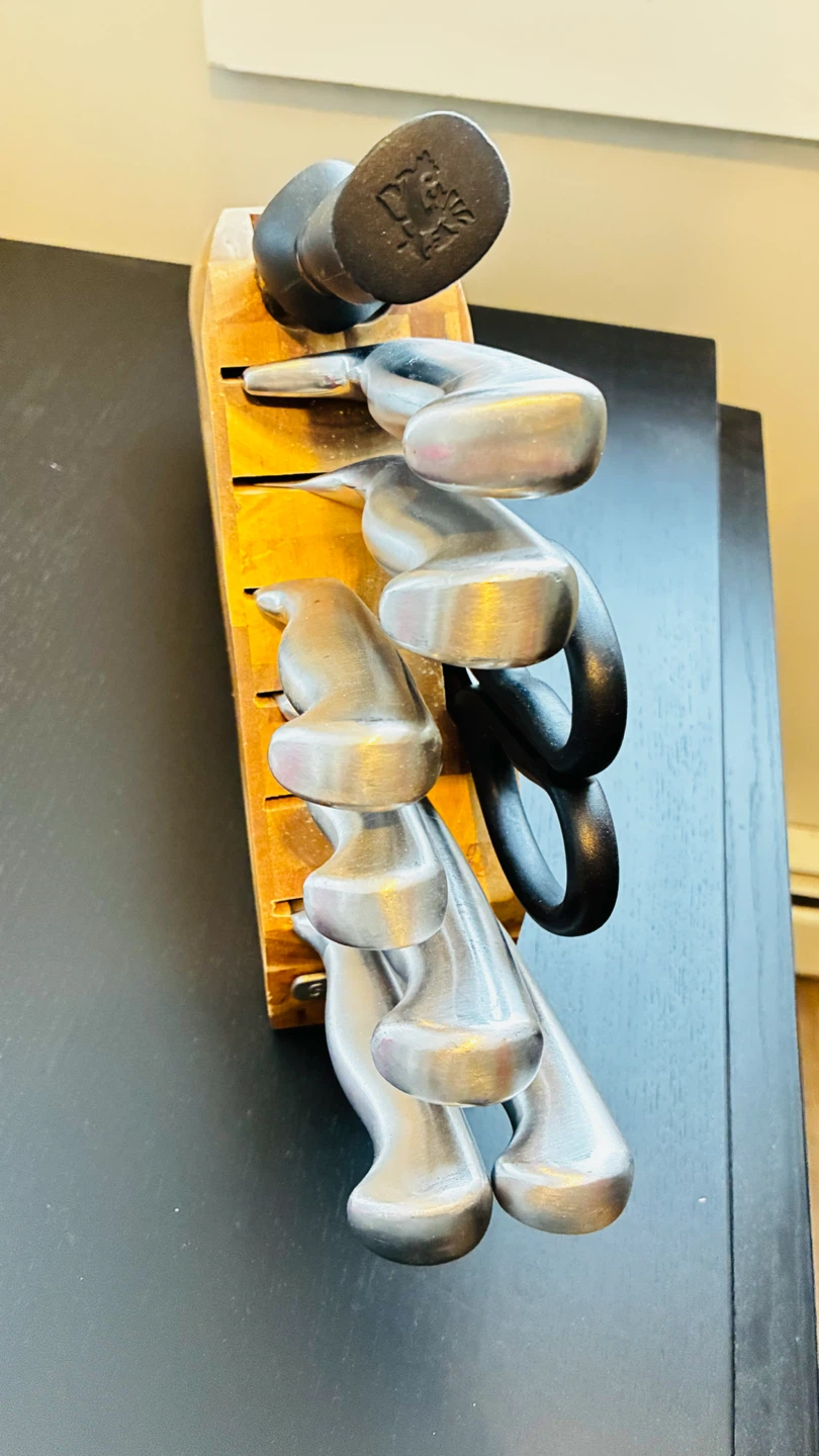 SABATIER 9 Piece Knife Set - photo 3