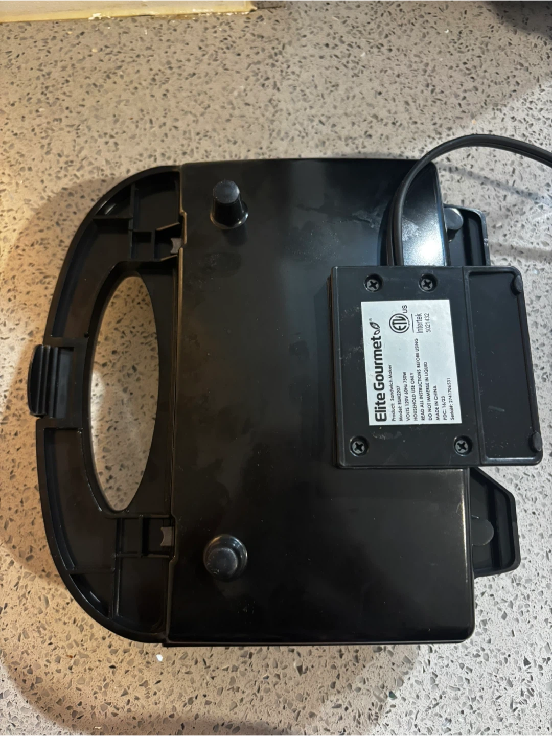 Elite Gourmet Sandwich Maker - photo 2