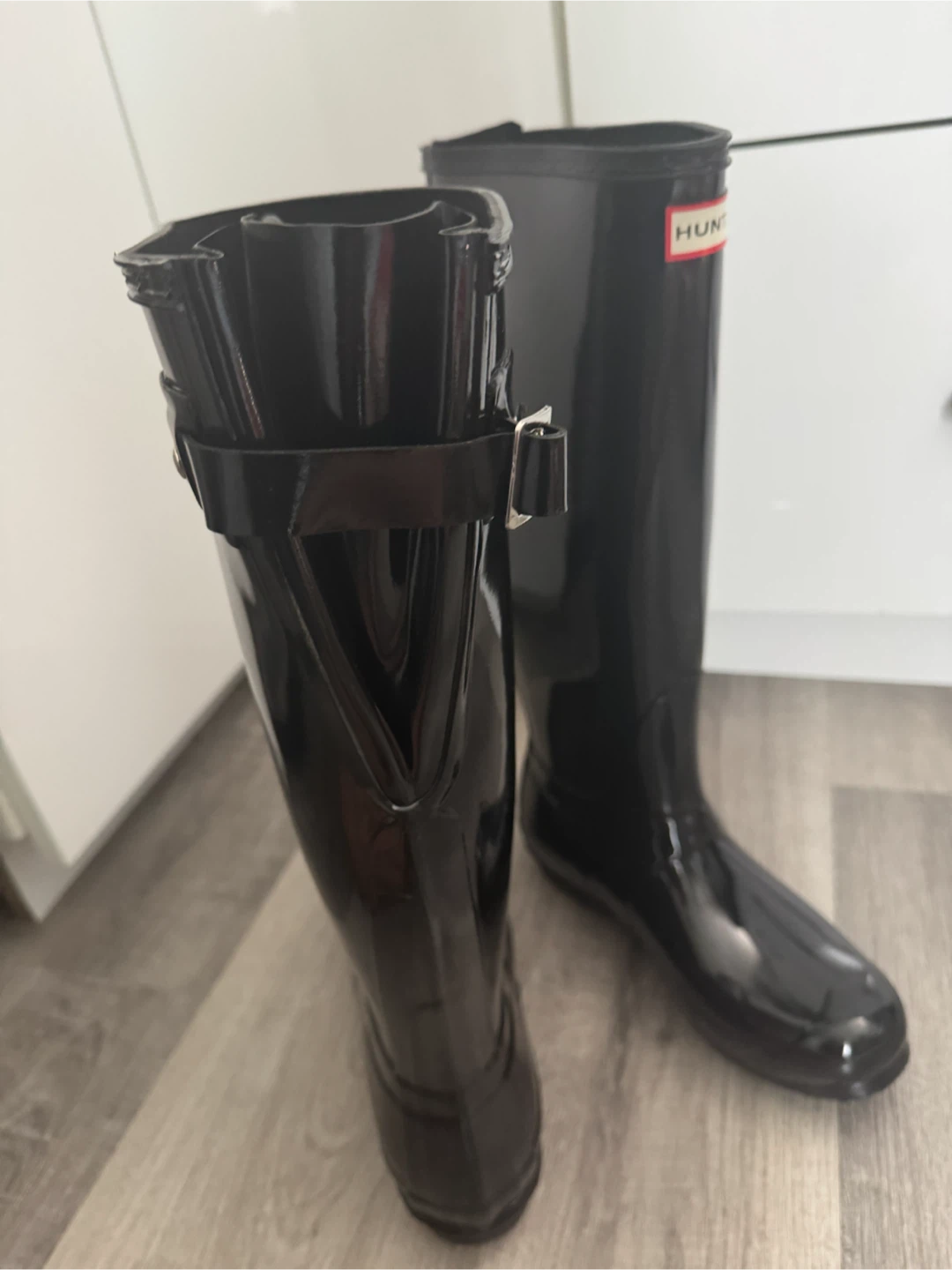 Hunter Original Tall Gloss Black Rain Boots - photo 2
