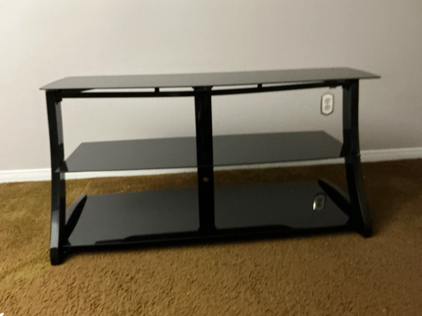 Glass TV Stand - photo 2