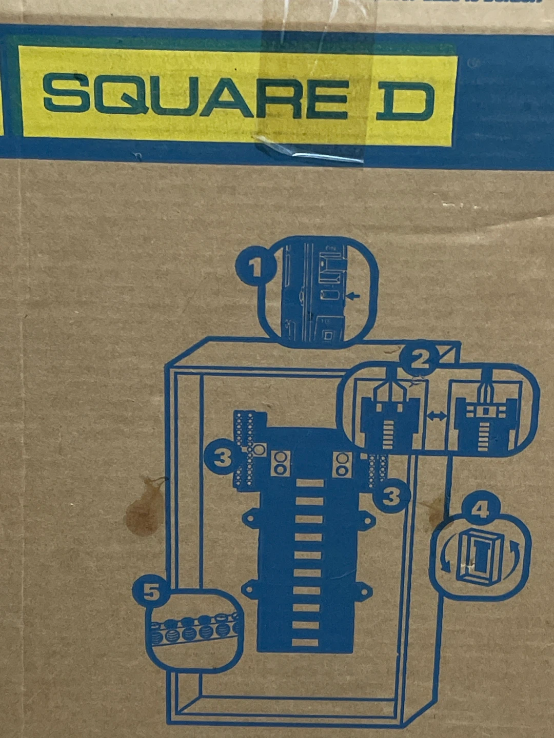 Square D QO Circuit Breaker Load Center
