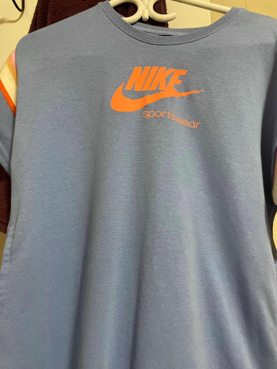 Nike Sportswear T-Shirt Dress XL Blue
