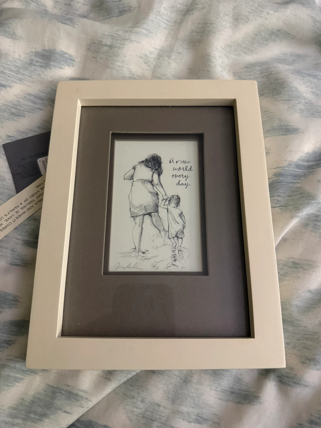 Hallmark Ken Sheldon "A New World Every Day" Framed Print