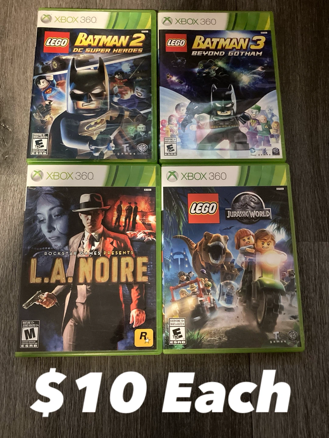 Xbox 360 & PS2 games