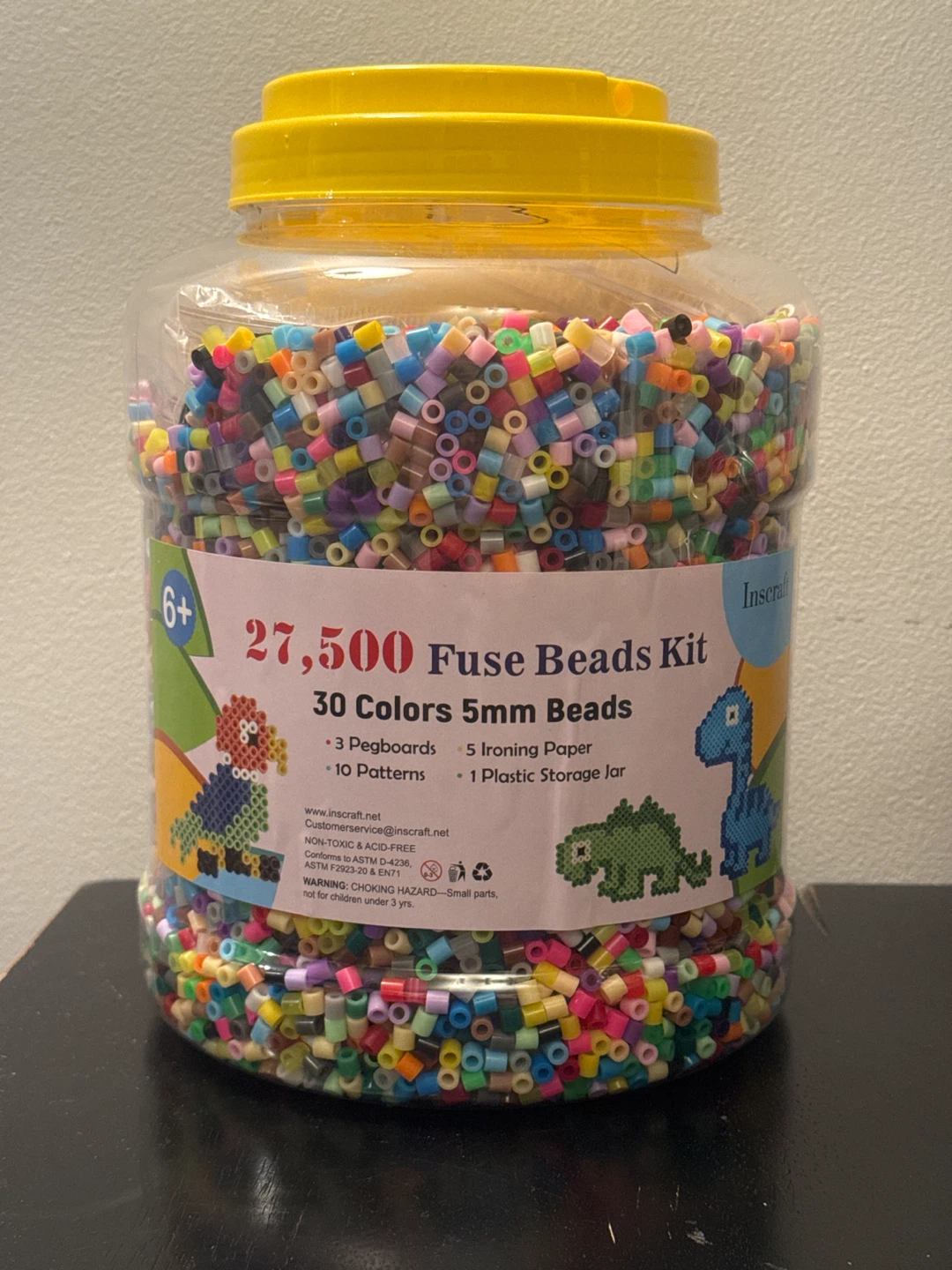 Incraft Fuse Beads Kit - 27,500 Beads!!!