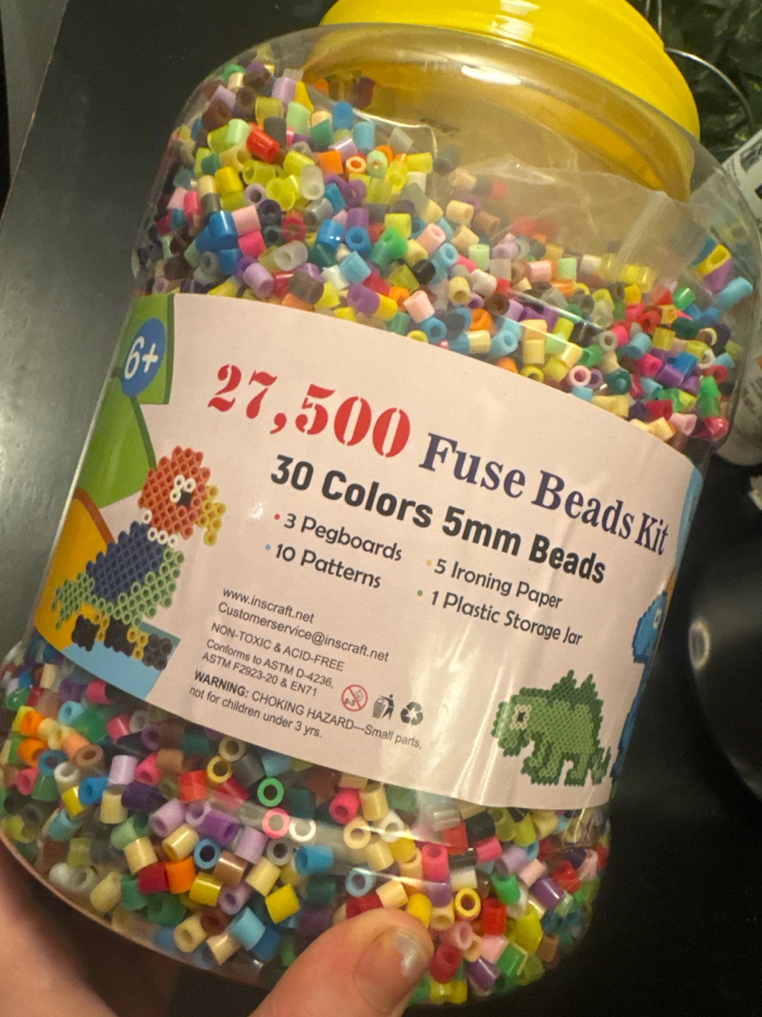 Incraft Fuse Beads Kit - 27,500 Beads!!! - photo 2