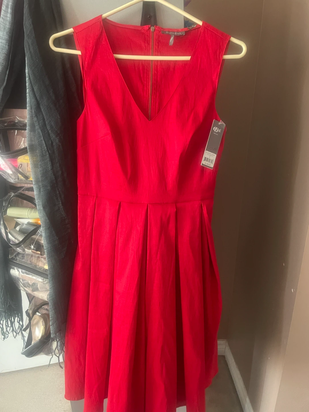 Red dress