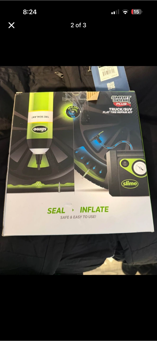 Slime Smart Spair Plus Truck/SUV Flat Tire Repair Kit - photo 2