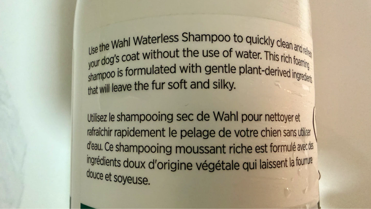 NEW - Wahl Waterless Dog Shampoo - Green Melon - 500 mL - photo 4