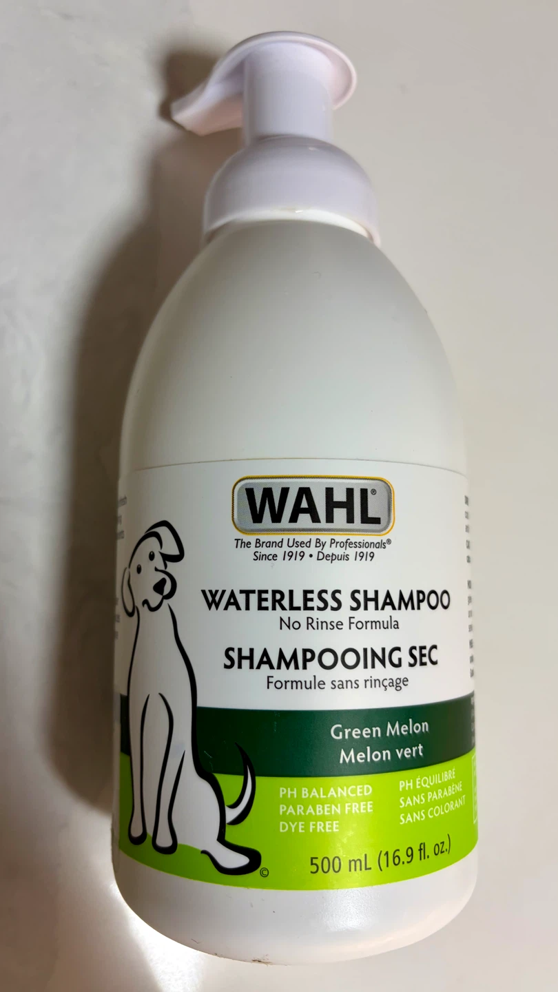 NEW - Wahl Waterless Dog Shampoo - Green Melon - 500 mL - photo 2