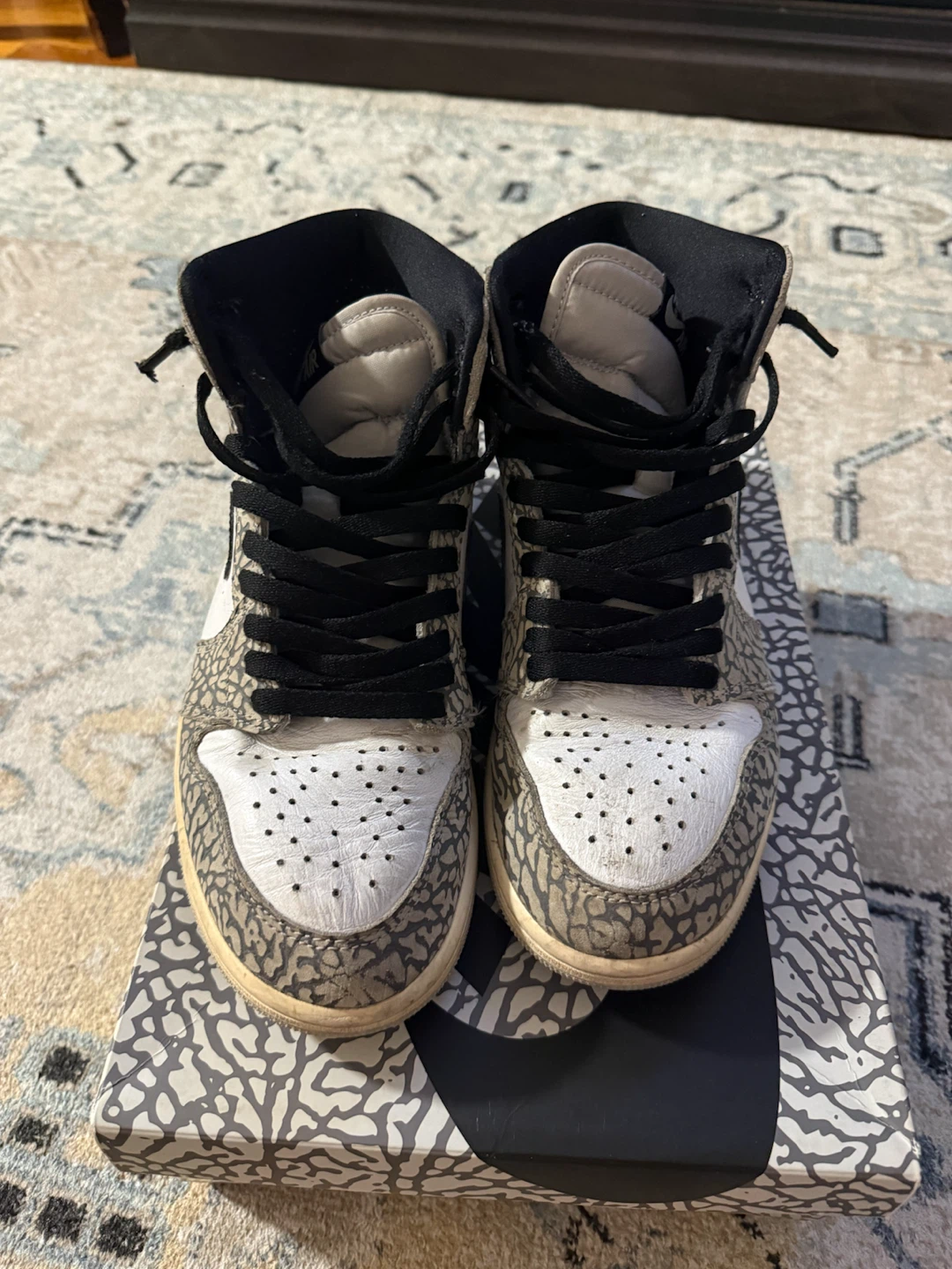 Air Jordan 1 High OG Elephant Print - photo 2