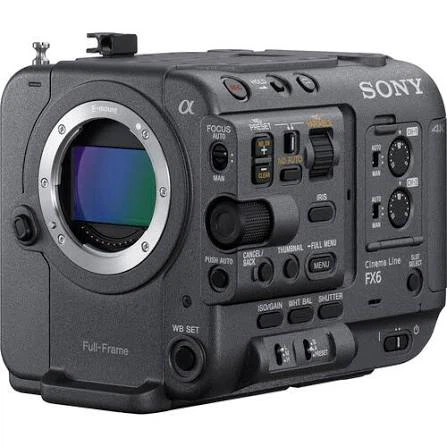 Sony Cinema Line FX6 Full-Frame Camera