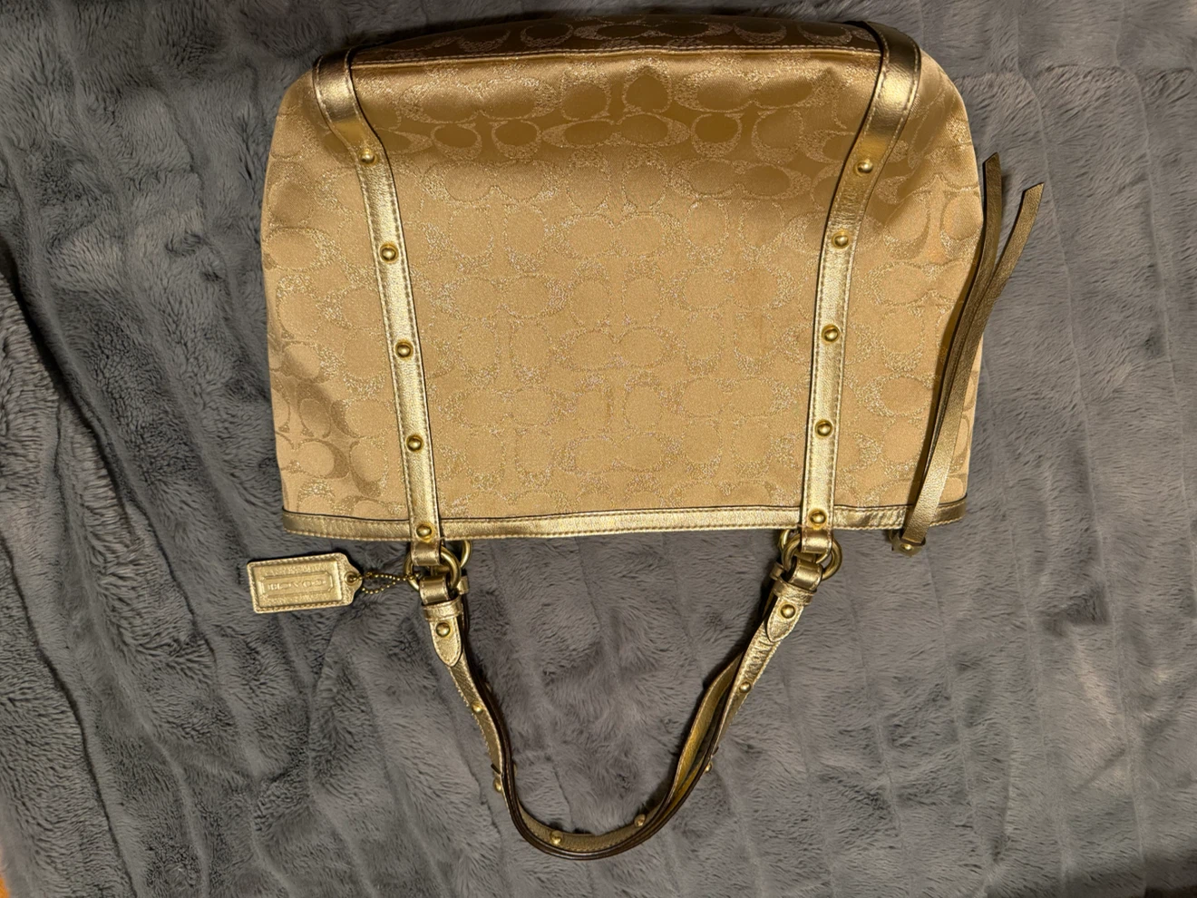 rare 2000s Y2K coach tote