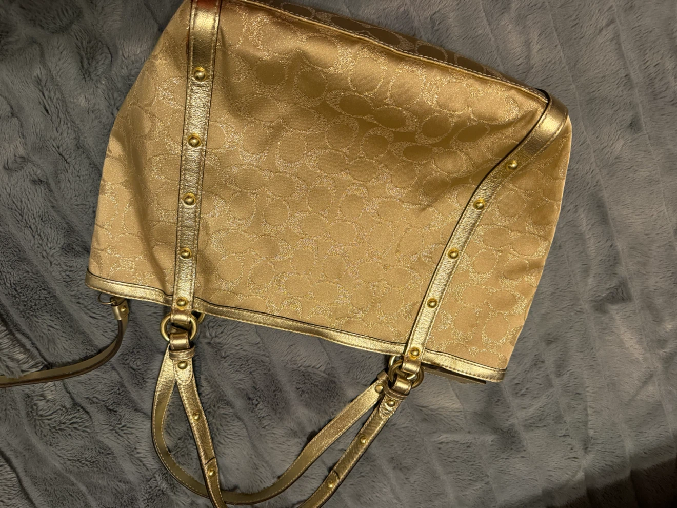 rare 2000s Y2K coach tote - photo 2