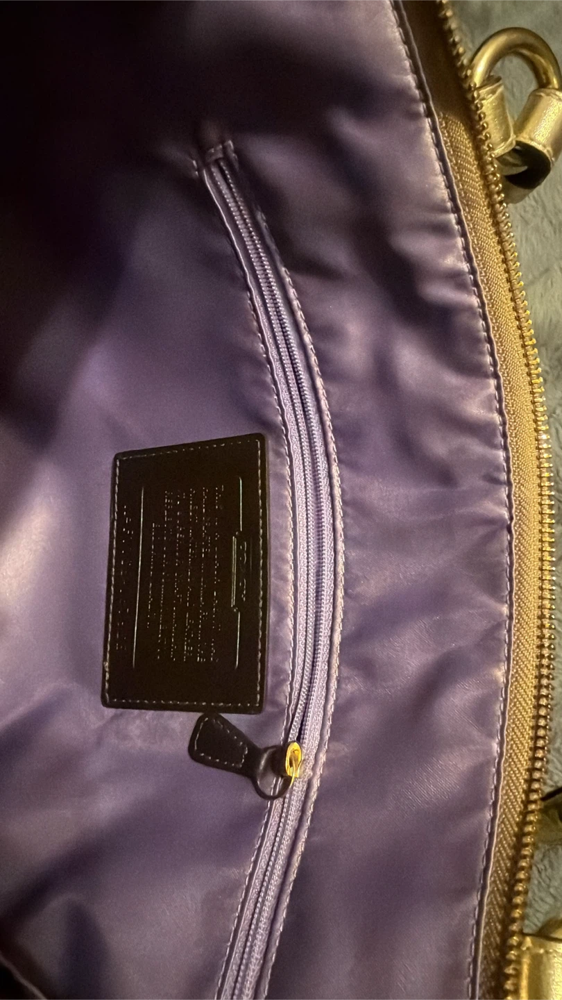 rare 2000s Y2K coach tote - photo 4