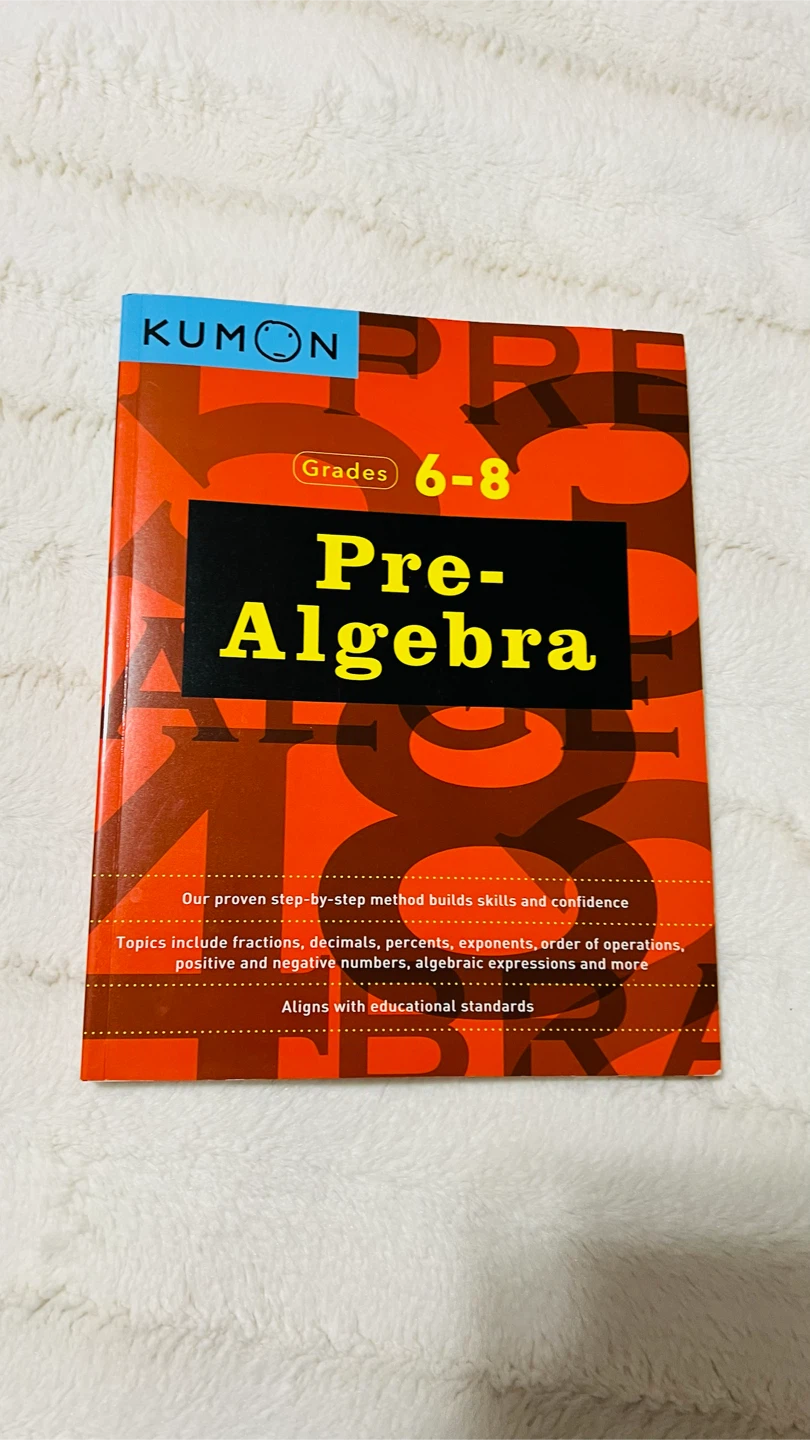 Pre-Algebra Grades 6-8