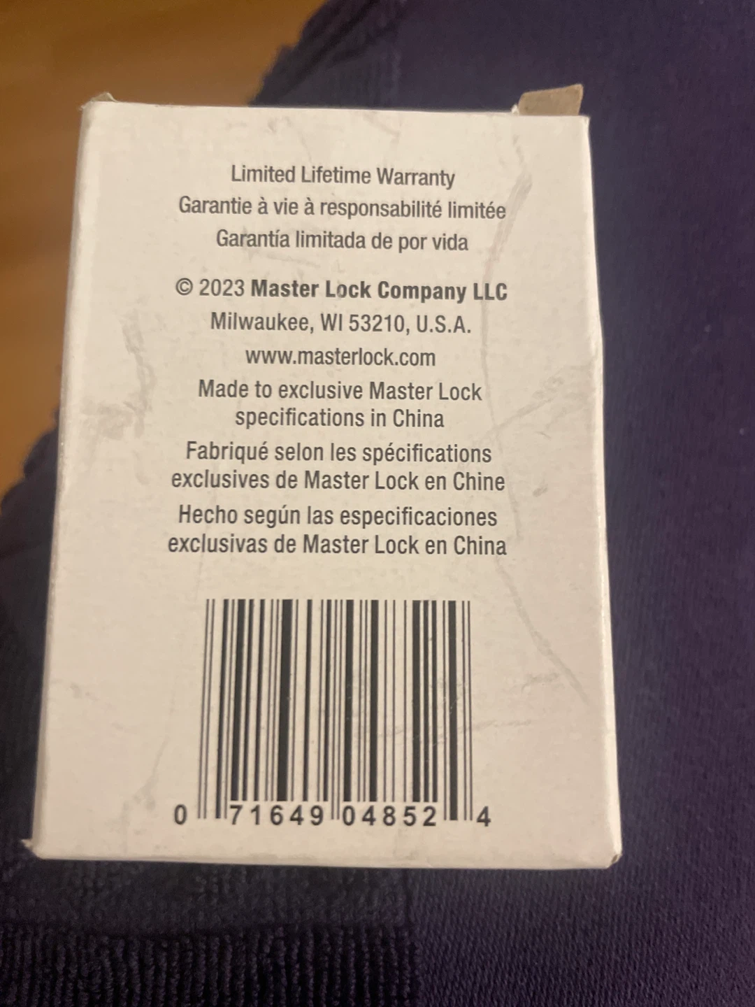 Master Lock 178BLK Padlock - photo 3