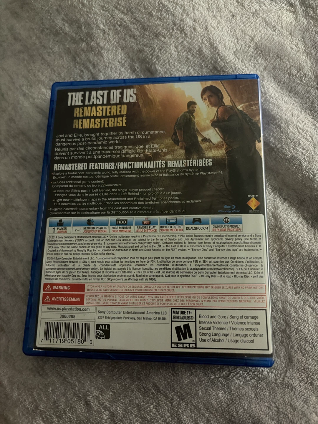 The Last of Us Remastered - PlayStation 4 Video Game - photo 3