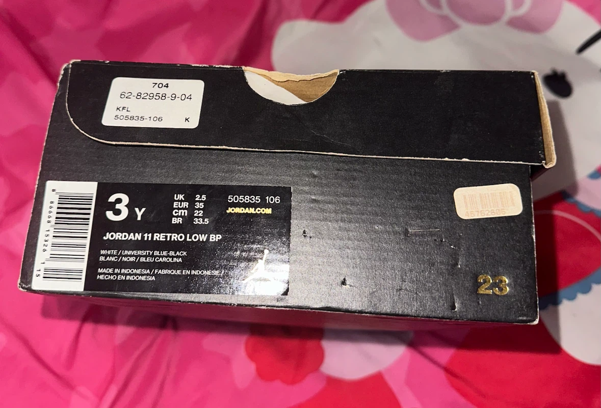 Air Jordan 11 Retro Low BP Shoes