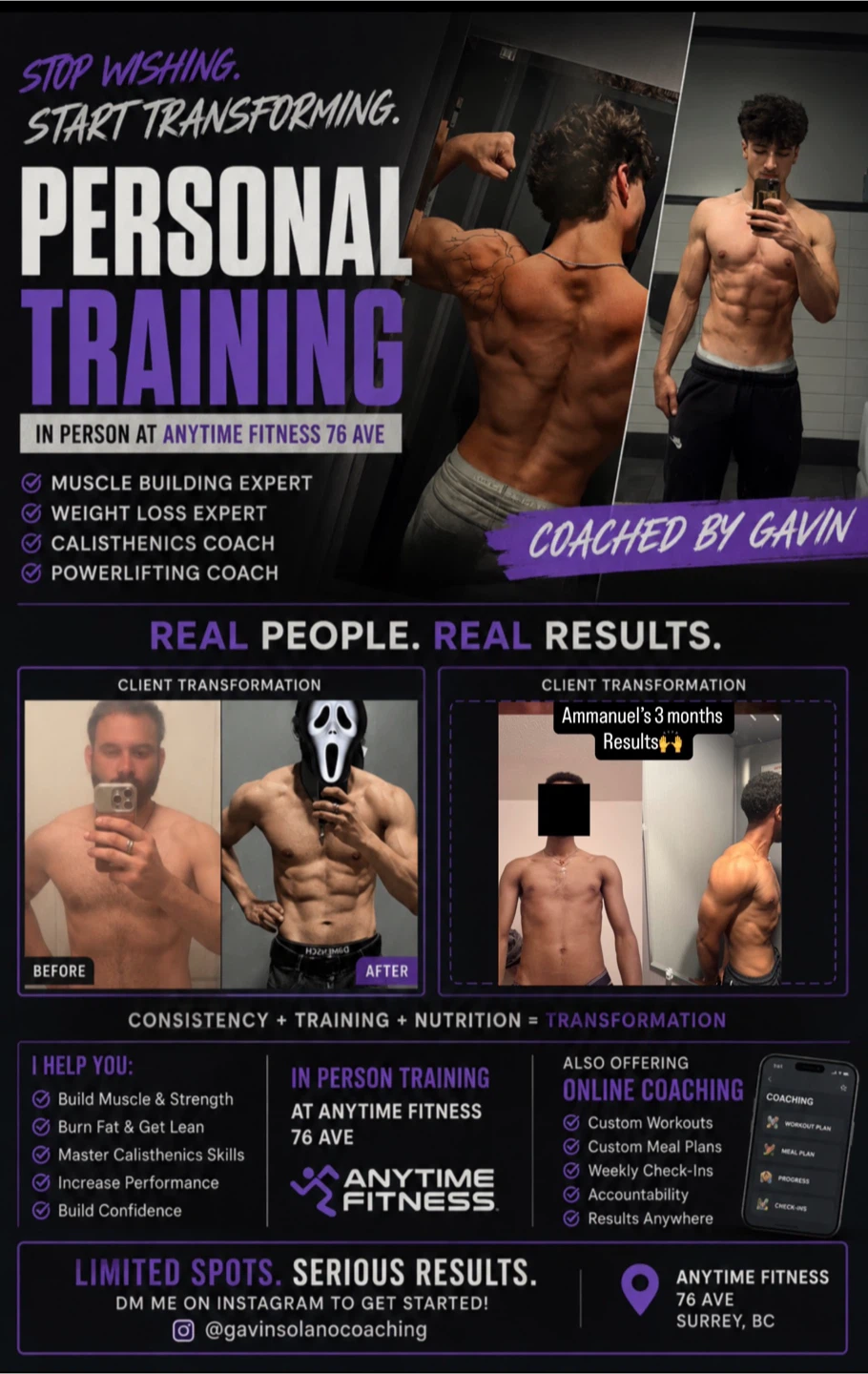Personal Training Service
