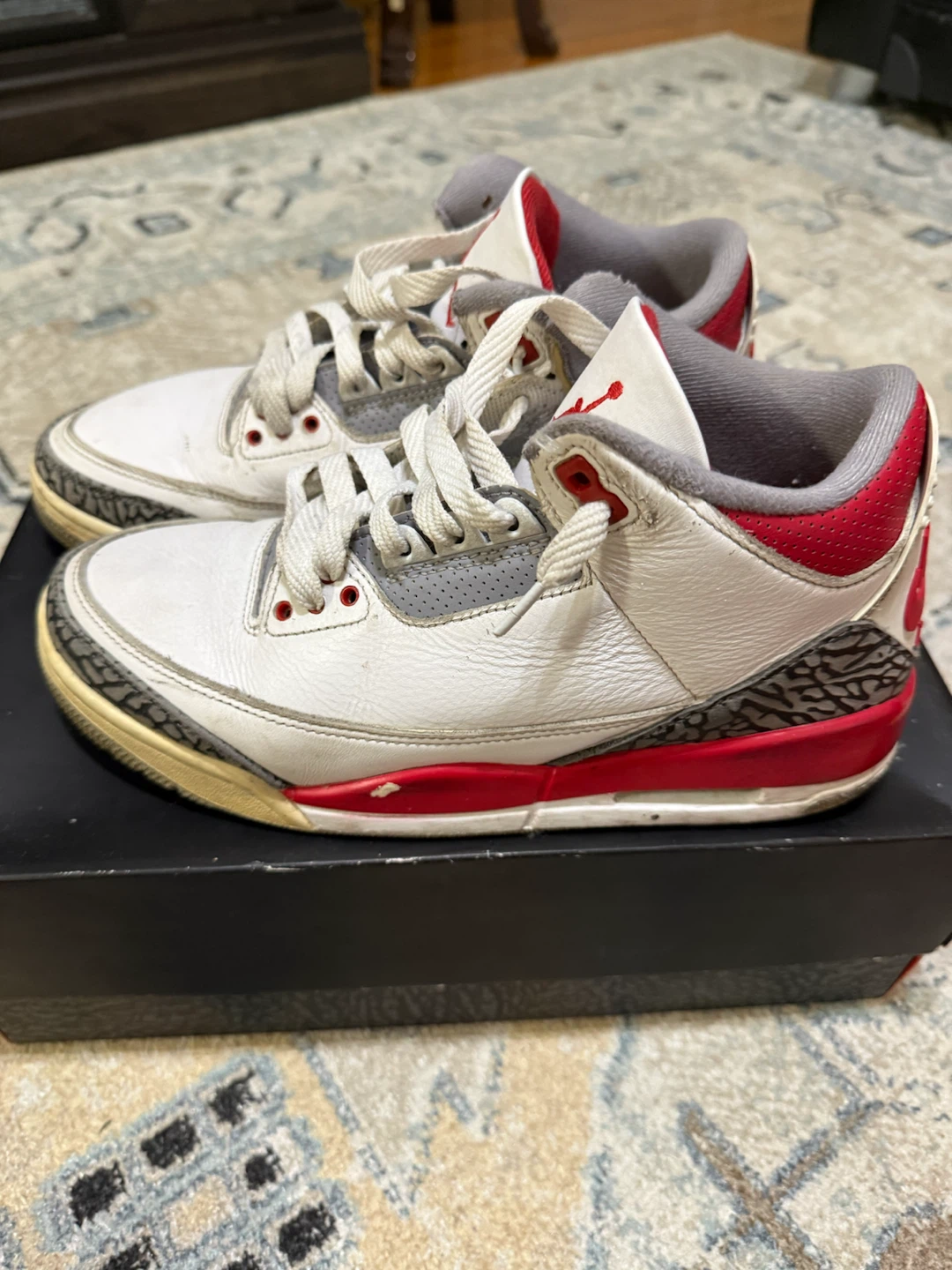 Air Jordan 3 Retro SE 'Fire Red' Men's Shoes - photo 2