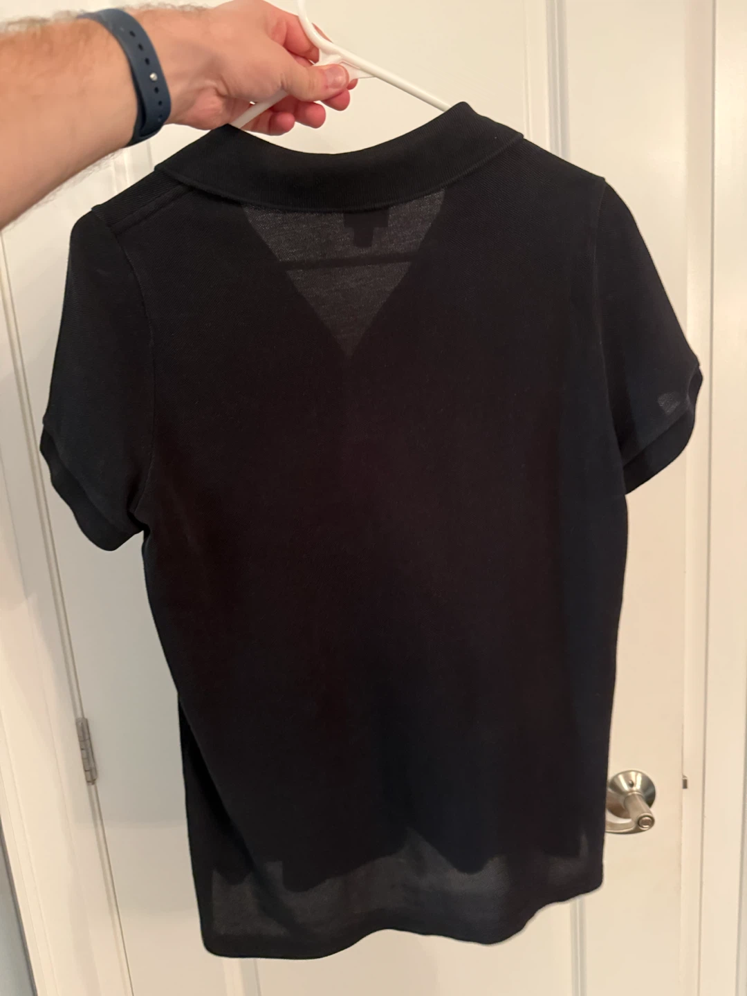 Lacoste Live Black Polo Shirt Size 6 (small) - photo 2