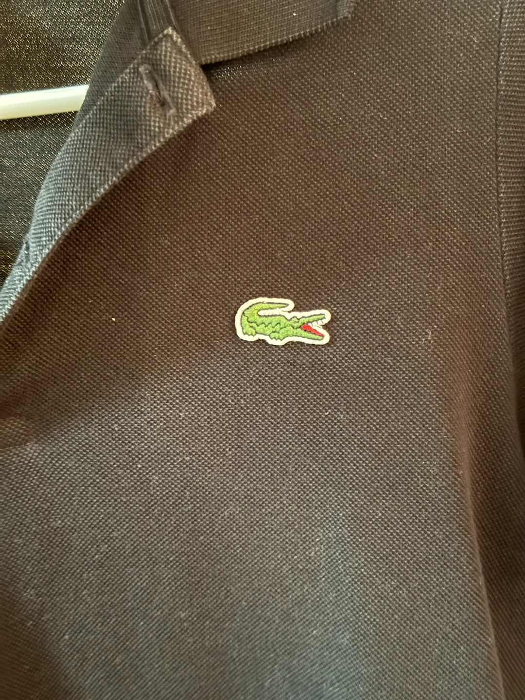 Lacoste Live Black Polo Shirt Size 6 (small) - photo 3