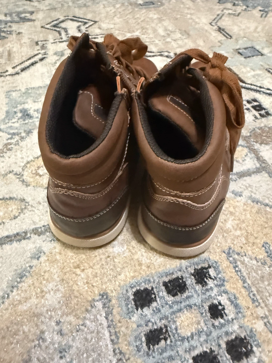 Sonoma Brown Leather Boots - Boy's Size 6 - photo 3