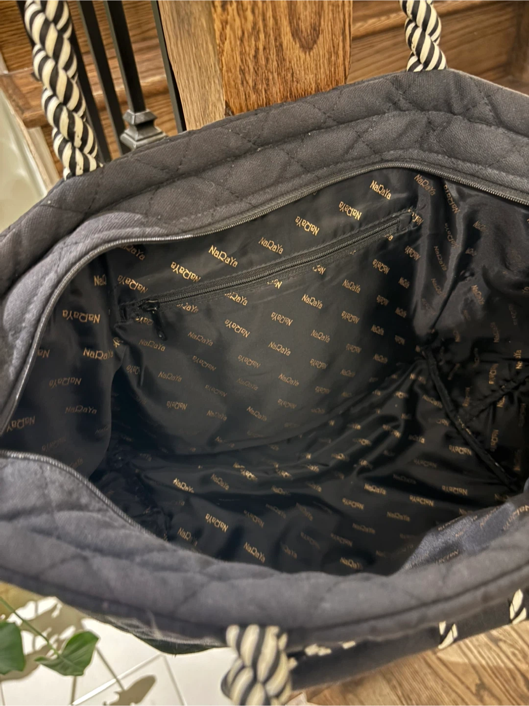 NaRaYa Quilted Tote Bag with Bow - photo 2
