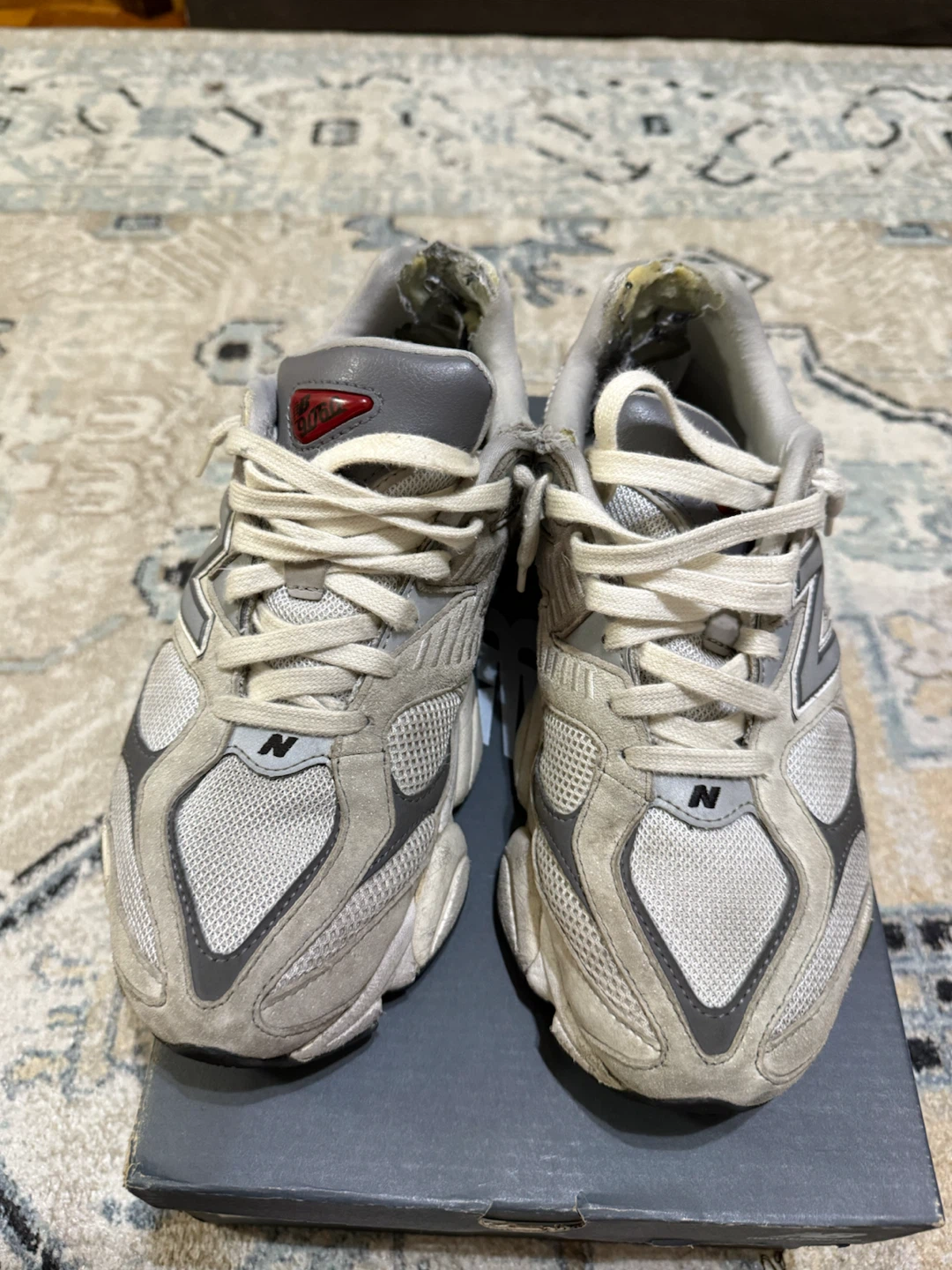 New Balance 9060 Grey Lifestyle Sneakers US 8.5 - photo 2