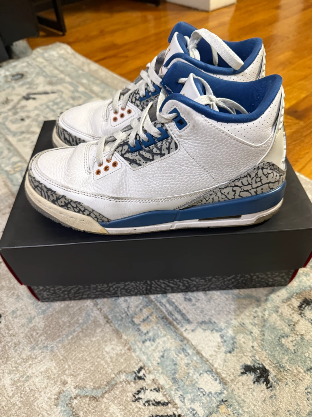 Air Jordan 3 Retro (GS) White Metallic Copper