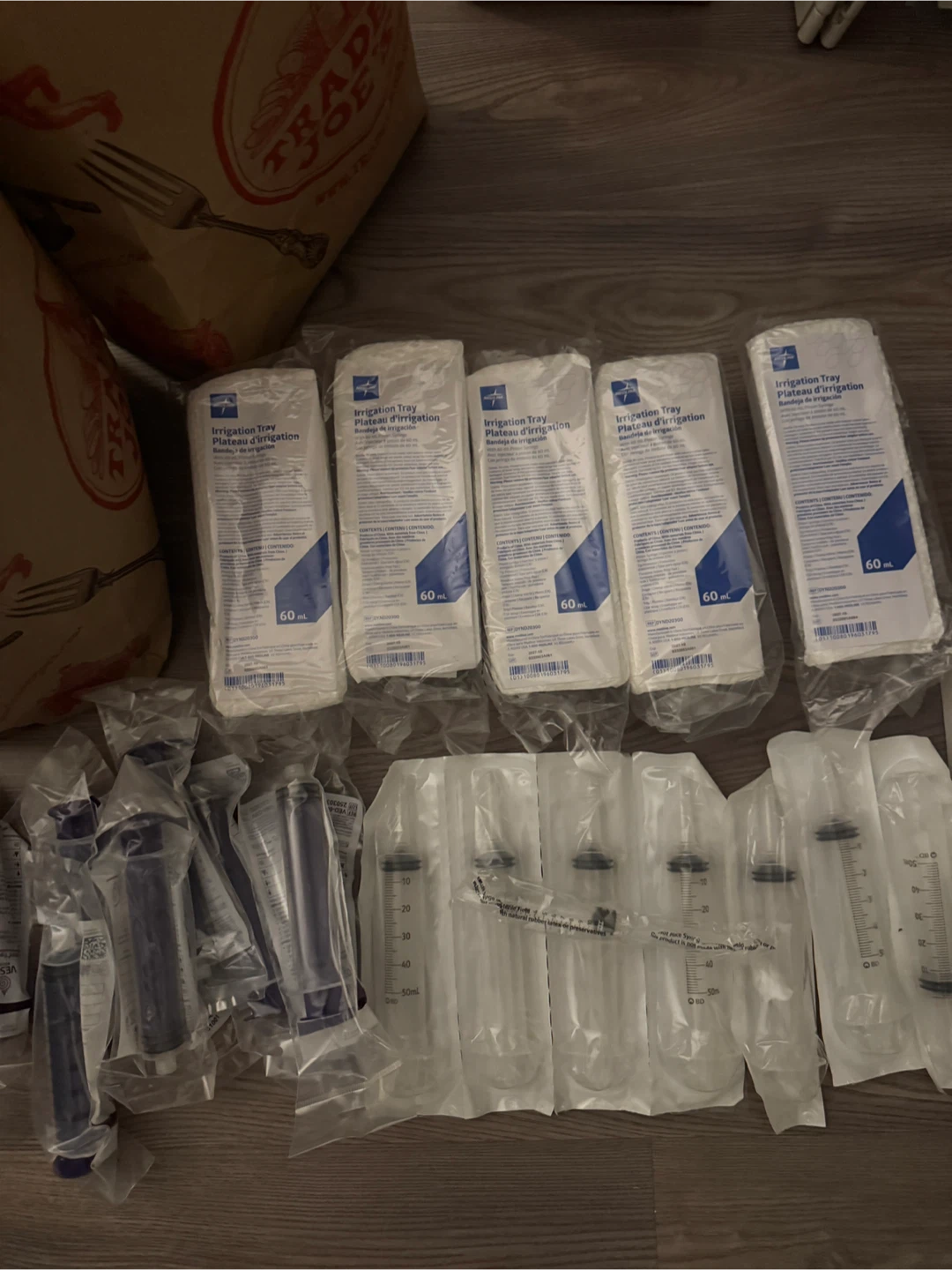 Irrigation Trays and Syringes