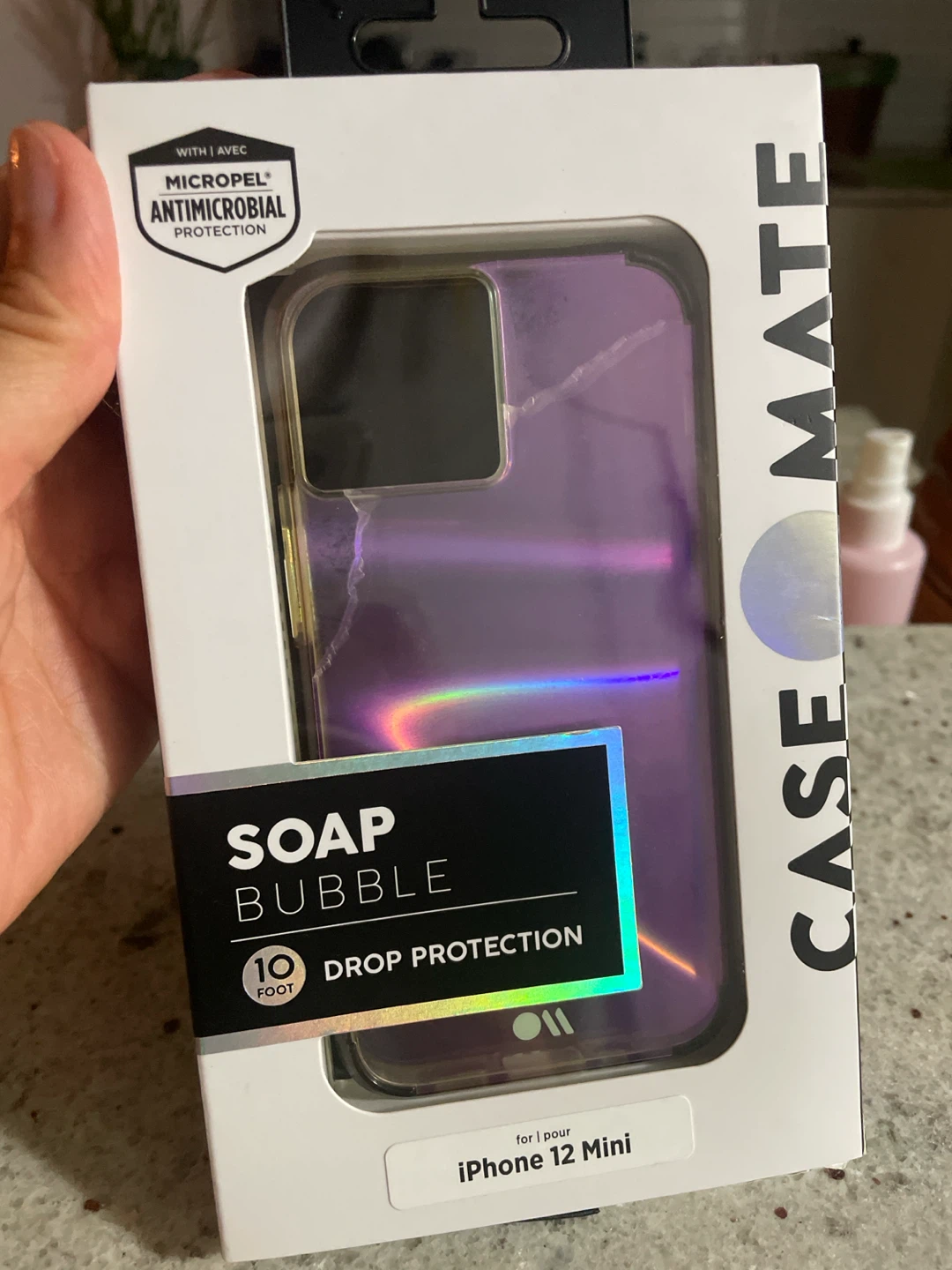 Iridescent iPhone 12 mini Case-Mate Soap Bubble Case