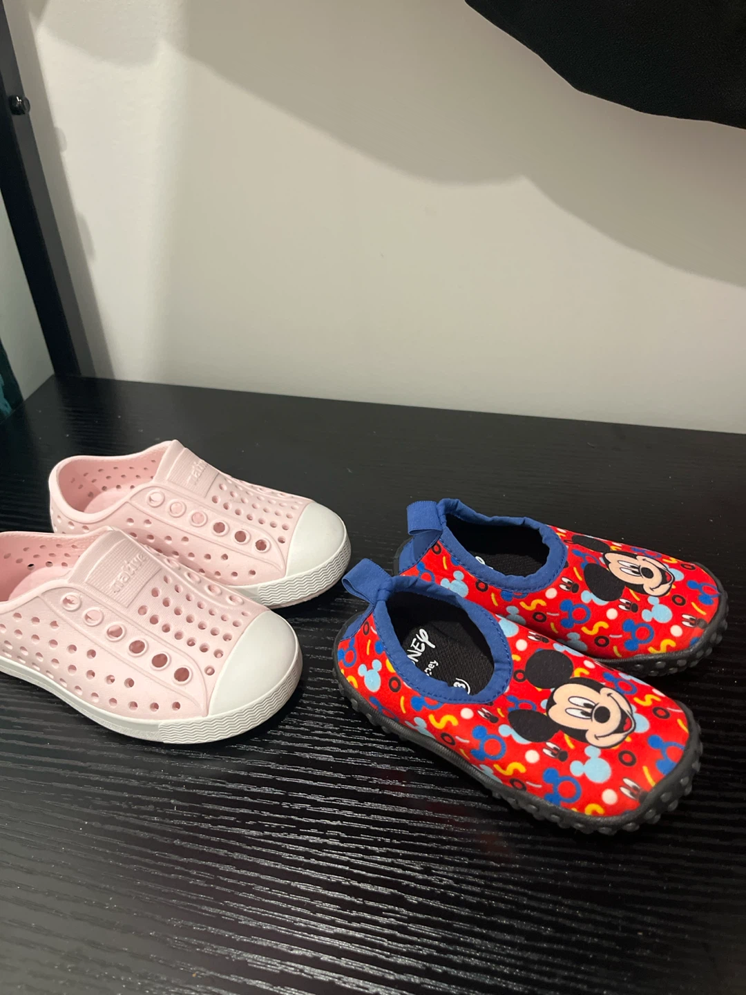 Size 4 Native Shoes and Disney Mickey Mouse Water Shoes - photo 2