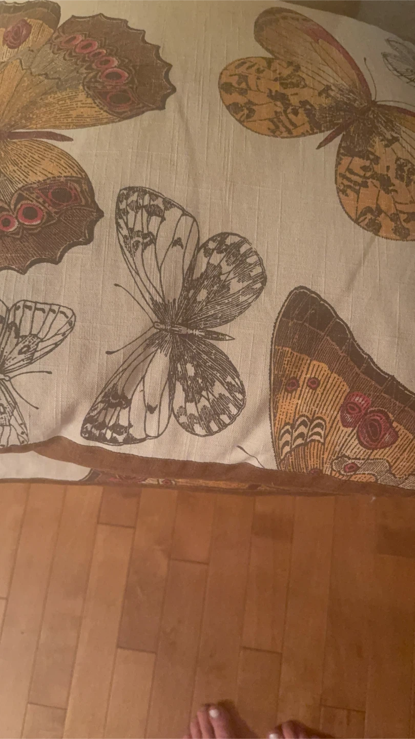 Decorative Butterfly Throw Pillows (Set of 2) - photo 2