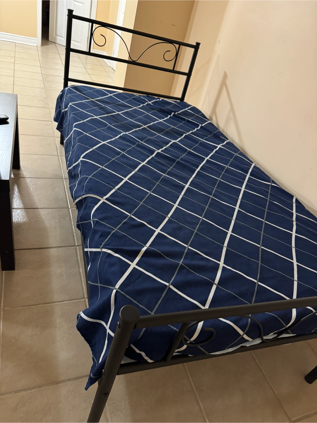 Black Metal Bed Frame