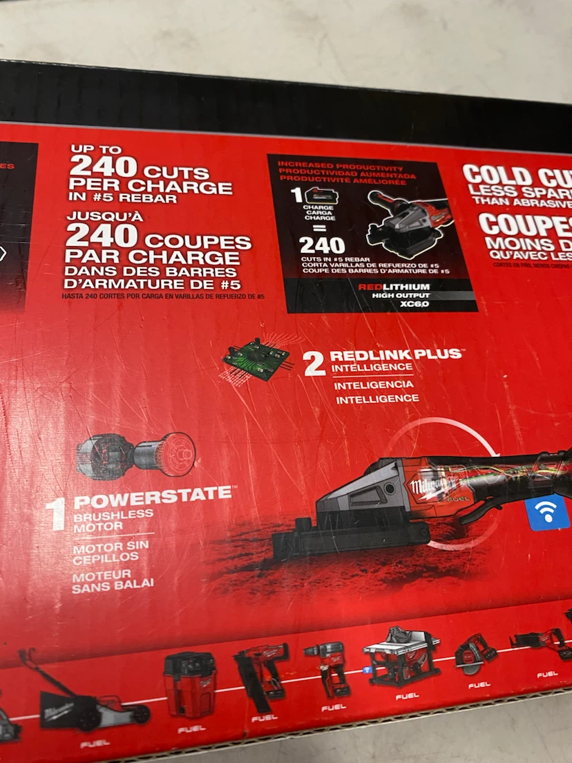 Milwaukee Fuel M18 1-1/4” rebar cutter New in box - photo 5